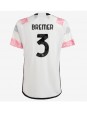Juventus Gleison Bremer #3 Venkovní Dres 2023-24 Krátký Rukáv